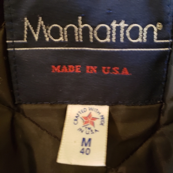 HOST PICK 😊 Manhatten Grey Wool Winter Jacket Sz 40M Like New! - Picture 6 of 8